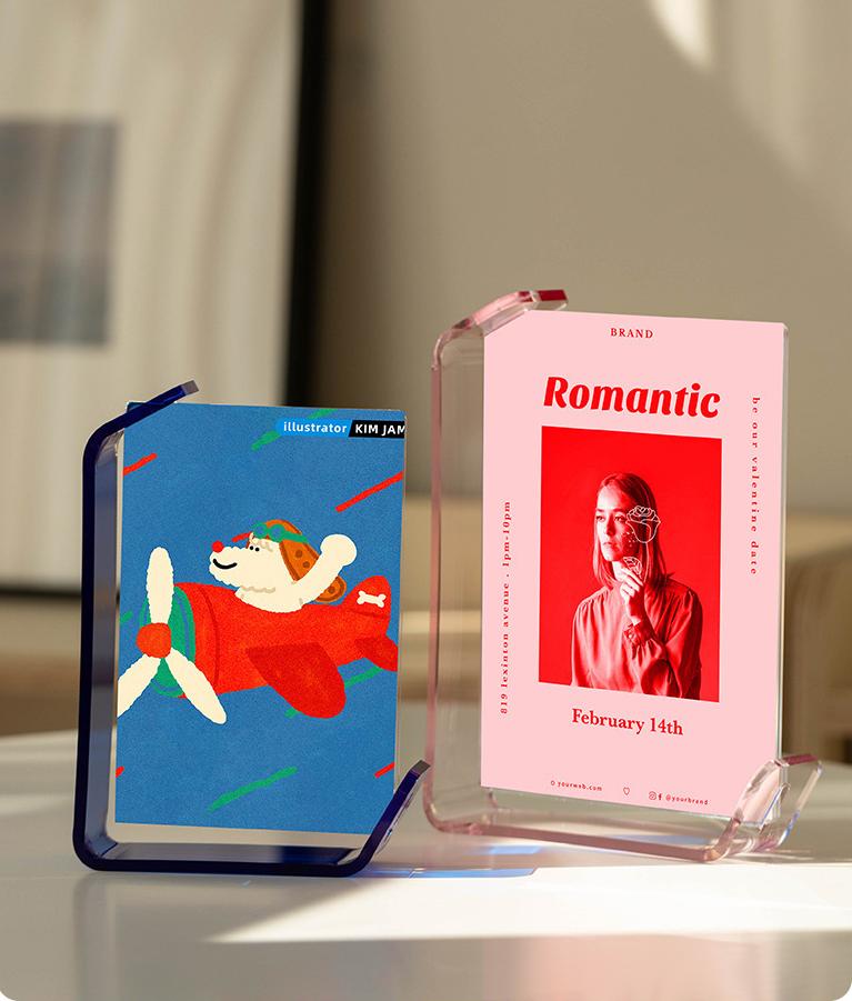 Multi-Functional Colored Photo Frame